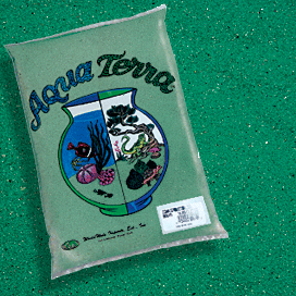 Pure Water Pebbles&reg; Green Aquarium Coloured Sand