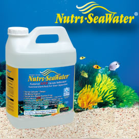 For cleaner water quality use our aquarium seawater by Nutri Seawater