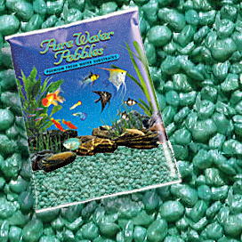 Pure Water Pebbles&reg; Emerald Green Frost Aquarium Gravel