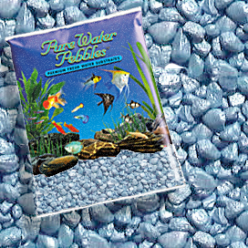 Pure Water Pebbles&reg; Pastel Blue Frost Aquarium Gravel