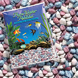 Pure Water Pebbles&reg; Pastel Rainbow Frost Aquarium Gravel