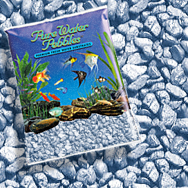 Pure Water Pebbles&reg; Sapphire Blue Frost Aquarium Gravel