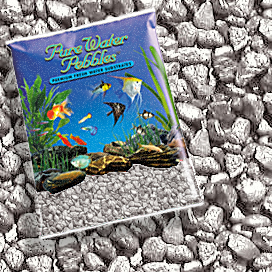 Pure Water Pebbles&reg; Silver Frost Aquarium Gravel