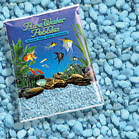 Pure Water Pebbles® Heavenly Blue Aquarium Gravel