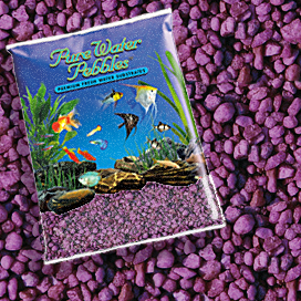 Pure Water Pebbles® Purple Passion Aquarium Gravel