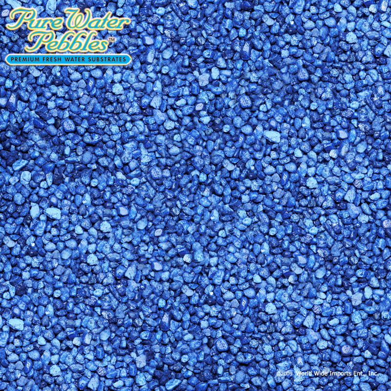 Pure Water Pebbles® Marine Blue Aquarium Gravel
